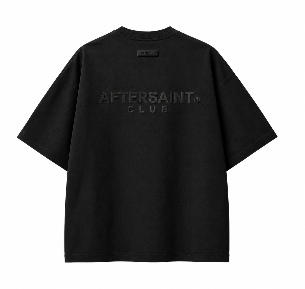 AFTERSAINT CLUB BLACK TEE
